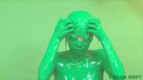 Green painting