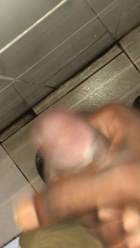 Lankan New Big Dick Cock Handjob in Toilet Master Handjob for Toilet