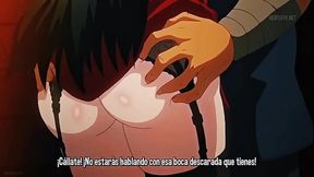 MONJE Y MUJER EXHIBICIONISTA