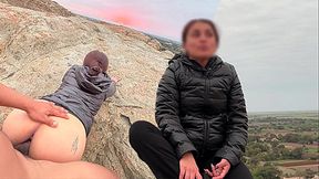 I invited my best friend's girlfriend to go for a walk on Scream Mountain!!