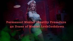 Aroma Mind Experiment: Permanent Mental Chastity Procedure - 40 Doses of Mental LockCockdown