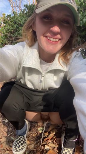 Wet girlfriend pees on her boyfriend during a kinky game