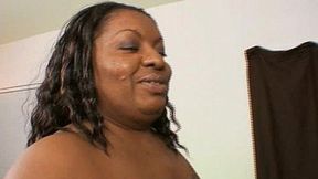 BBW BBG takes on a black big dick in an intense anal sex session