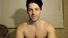 American Kellan Shows Off His Feet and Dick