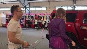 au salon de l erotisme d albi 2024 je me chauffe avec mon cheri pour aller ...