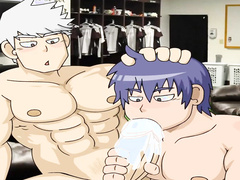 Cute soccer hunk shows off his game and gets a hard fuck after a steamy compilation