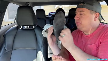 Shy Eddy Goes To A Snyft Ride With Matt To Get Foot Worship