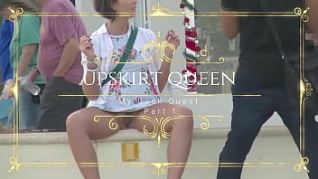 Helena Price,  My Cock Quest #1 (Part 1 and 2) - UPSKIRT FLASHING IN PUBLIC!