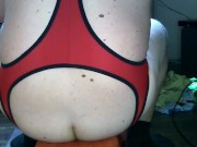 Anal Machine fuck training deep dildo for Bi slut 03052021