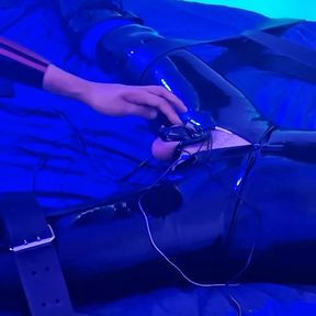 Electro Gimp Fully Body Estim Session