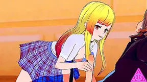 KOIKATSU'Marin my dress up darling hentai videos have sex blowjob handjob horny and