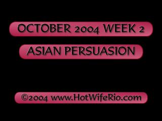 HWR, ASIAN PERSUASION, OLDIE, 10/04/2004