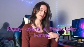 Step-Mommy Sage Eldritch Joins a Penectomy Forum SD