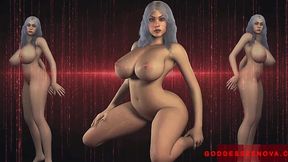 Cyberbabe JOI in Fucking Hot 3D Animation