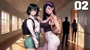 My New Girlfriend #02 - Planning a Sexy Date with Big Titty Violet ( Taboo Hentai Game )