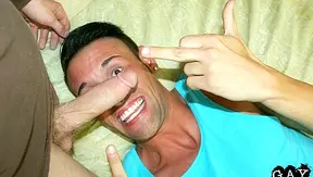 Johnny Forza Gets Sweet with Blowjob from Alexei Pakizhkov – Steamy Gay Porn
