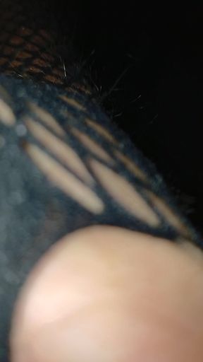 Fat ass trans slut spreads her giant ass cheeks exposing her cunt