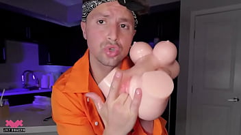 SNEAKY INMATE FUCKS SEX TOY