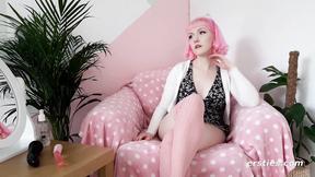 ”Ersties - Charming Solo Hottie Fingers Her Tight, Wet Beaver”