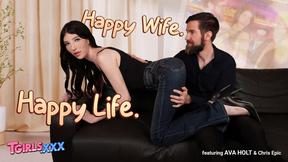”TGIRLS XXX - Happy Wifey. Happy Life”