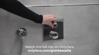 Giantess crushes tiny shrunken boyfriend under her feet