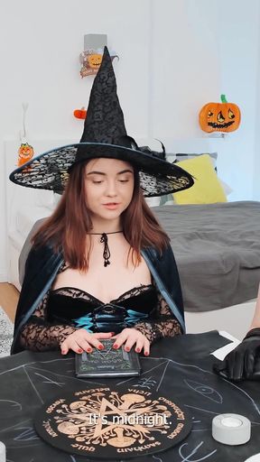 Halloween Lesbian Sex Night