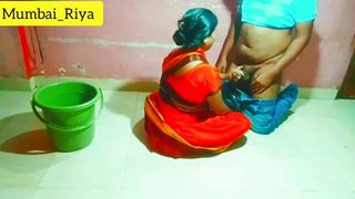 Indian maid hard sex by house owner Hindi audio