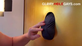 Long Foreskin Fucks My Mouth Pussy at the Gloryhole and Breeds It Deep