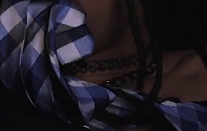 Submissived - gorgeous ebony teen gets tied up and fucked