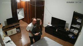 festinha com duas amigas flagradas pela camera de seguranca