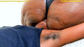 Trapped under Yolanda's giant ass
