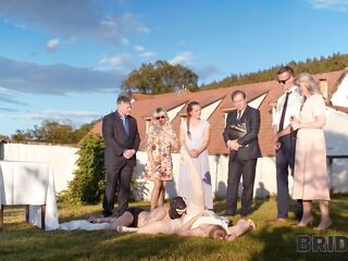 BRIDE4K. Czech kinky wedding porn with sexy bride