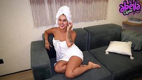 Hot Busty Plump-assed Colombian Porn-star Abella Olsen Rewards Her Devoted Fan With Unforgettable Sex