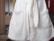 ROLEPLAY:BIG ASS EBONY TWERKING in a Robe,Removed It & TWERK Naked while BOUNCING HUGE BOOBS