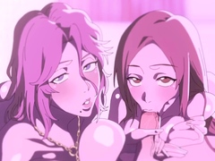 Orihime and Rangiku  -hentai anime
