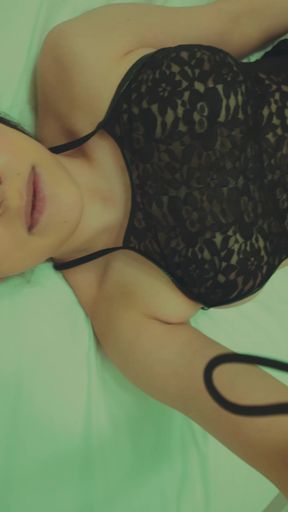 Slim couple with big tits enjoy anal sex