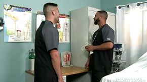 Hairy Black Dude & Best Friend Fuck On The Job