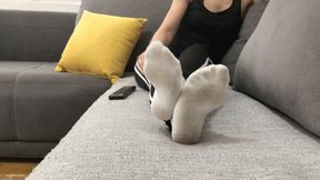 DIRTY WHITE SOCKS SMALL FEET NICKY - MOV Mobile Version