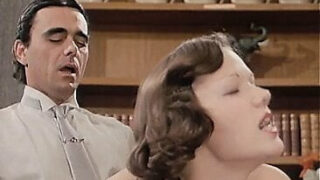 硬核电影：Brigitte Lahaie 的漂亮屁股与 Alban Ceray 进行硬核肛交