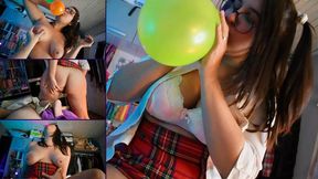 Stepsister rides you and B2P in your face - Bunny Looner