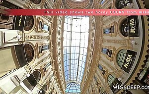 My REAL VLOG: Mini Italian Girl Gets My Noodle: MARY JANE - MISSDEEP