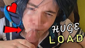 Jizm Supah-Cockslut inhales gigantic pink cigar and gets super-steamy fountain into facehole - prettyboi2000x