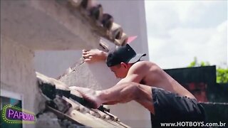 Andre Leme Gets Fucked Hard in Hot Bareback Anal Session!