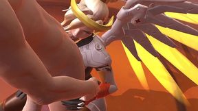 mercy blowjob - overwatch parody