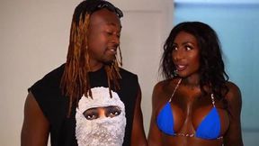EBONY WOMAN GETS HARD GANGBANG DOUBLE PENETRATION- JOSY BLACK