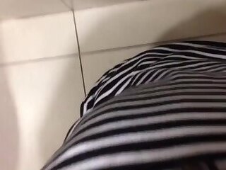 CD sucking me in Public Restroom