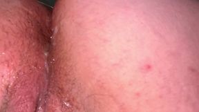 thick alt trans bbw fucks ass with dildo – lubed up anal play & big clit tease