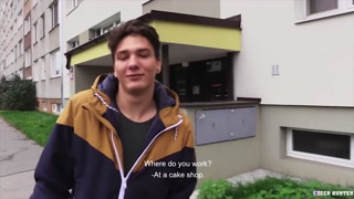 CZECH HUNTER 484 -  Handsome Guy Goes Gay For Some Extra Cash