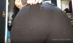 Sweaty Fart JOI in Black Work Pants – 9 mins