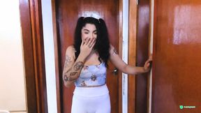 Latina big ass riding BBC